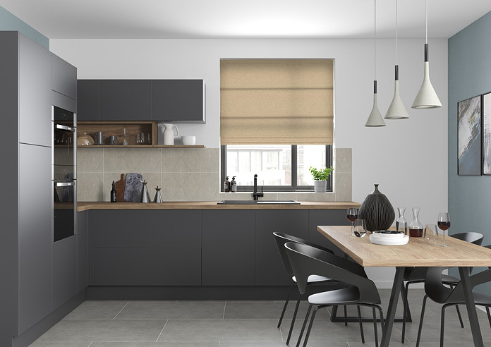 Nova, Oatmeal - Twist&Fit Roman Blind - Image 5